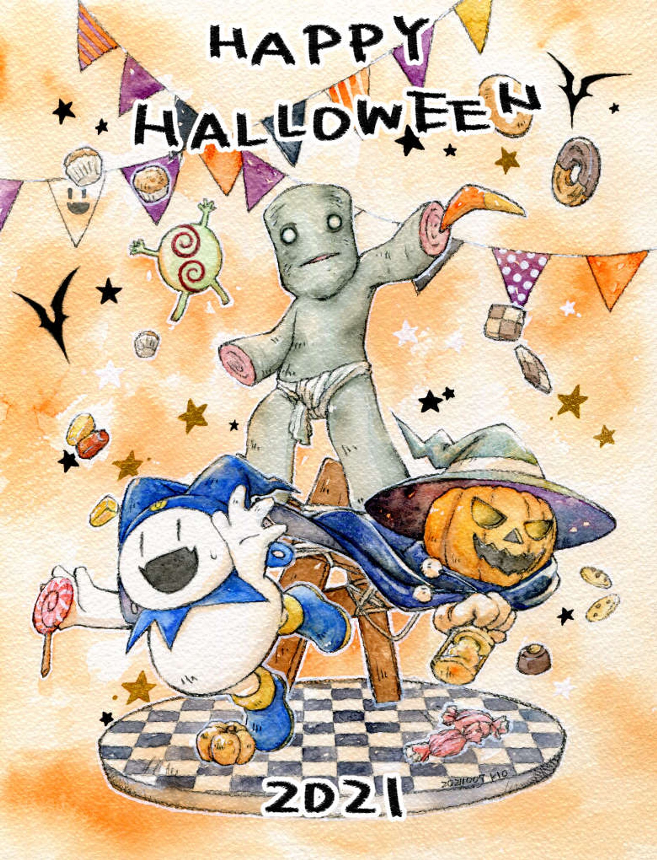 2021年ハロウィン ファンアート-1