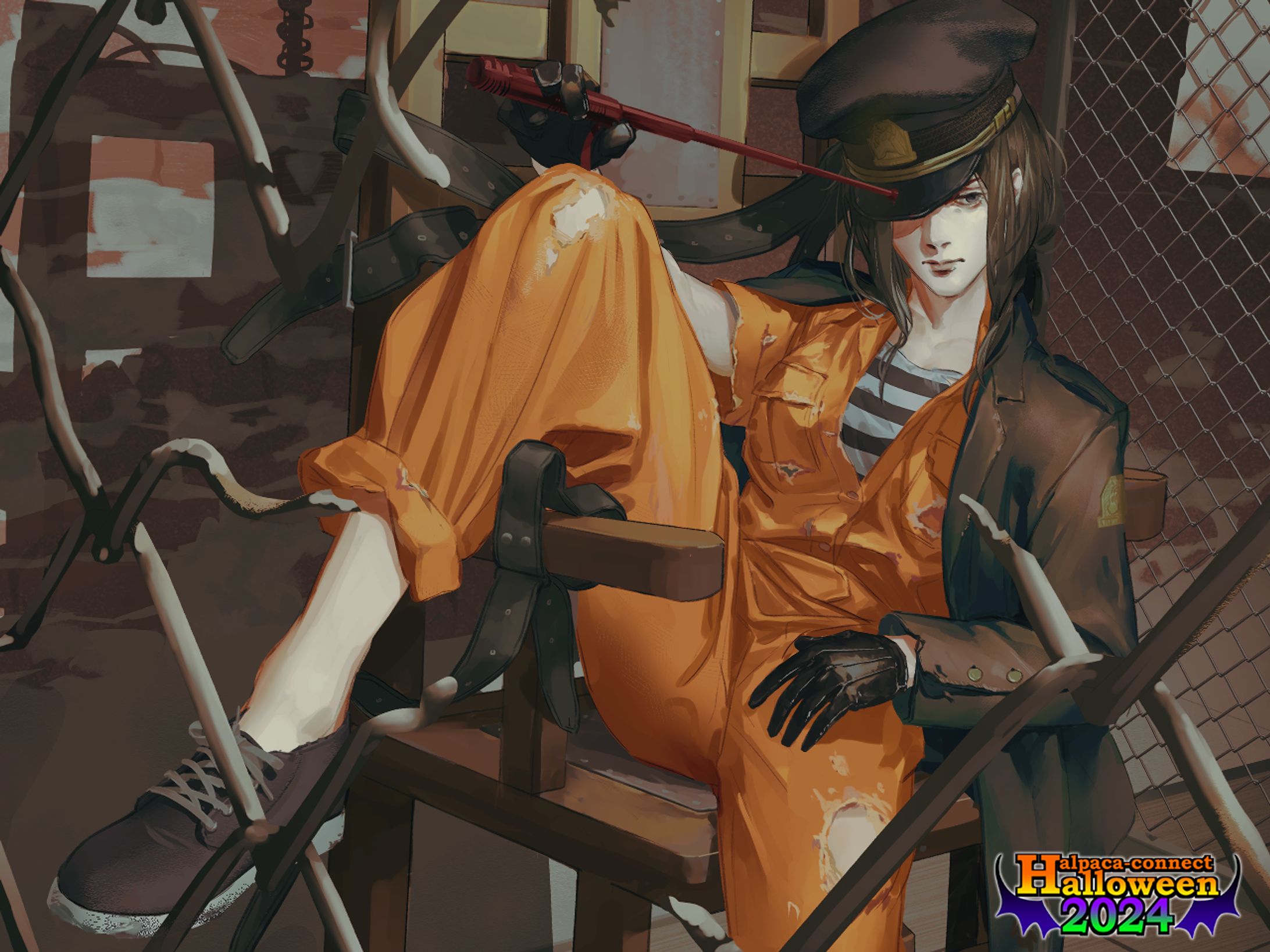 アルパカコネクト2024年度ハロウィンイベント限定ピンナップ-1
