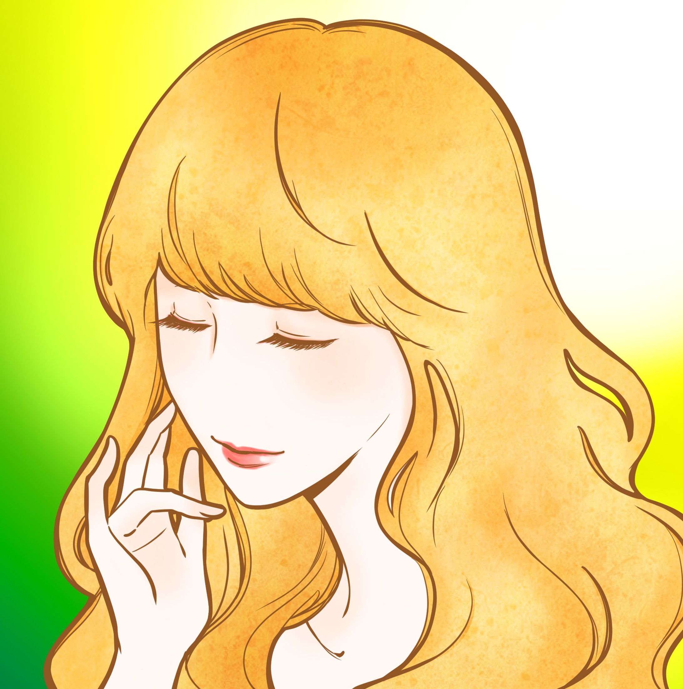 【イラスト】イメージ似顔絵-1