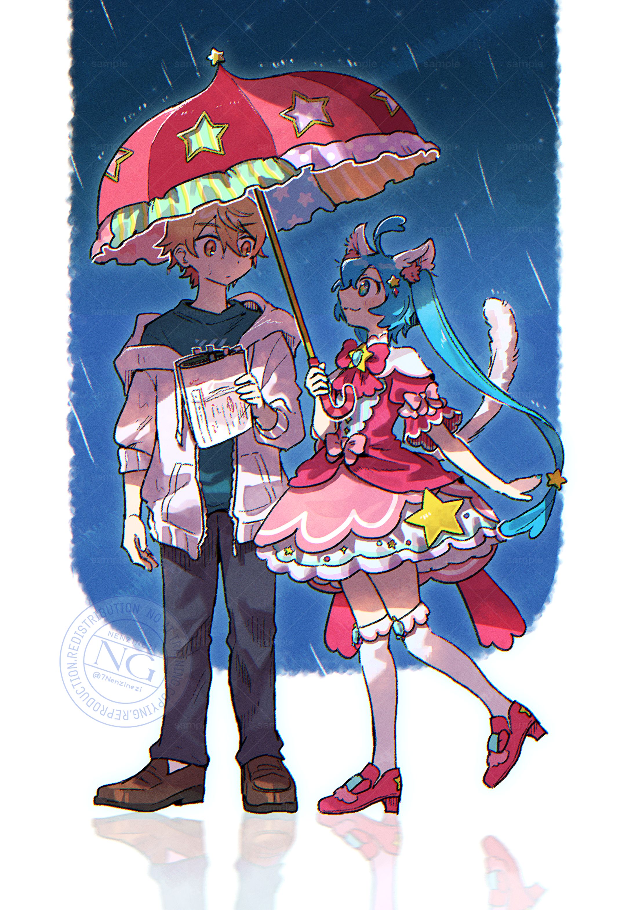 プロセカ 天馬司&初音ミク【FA】-1