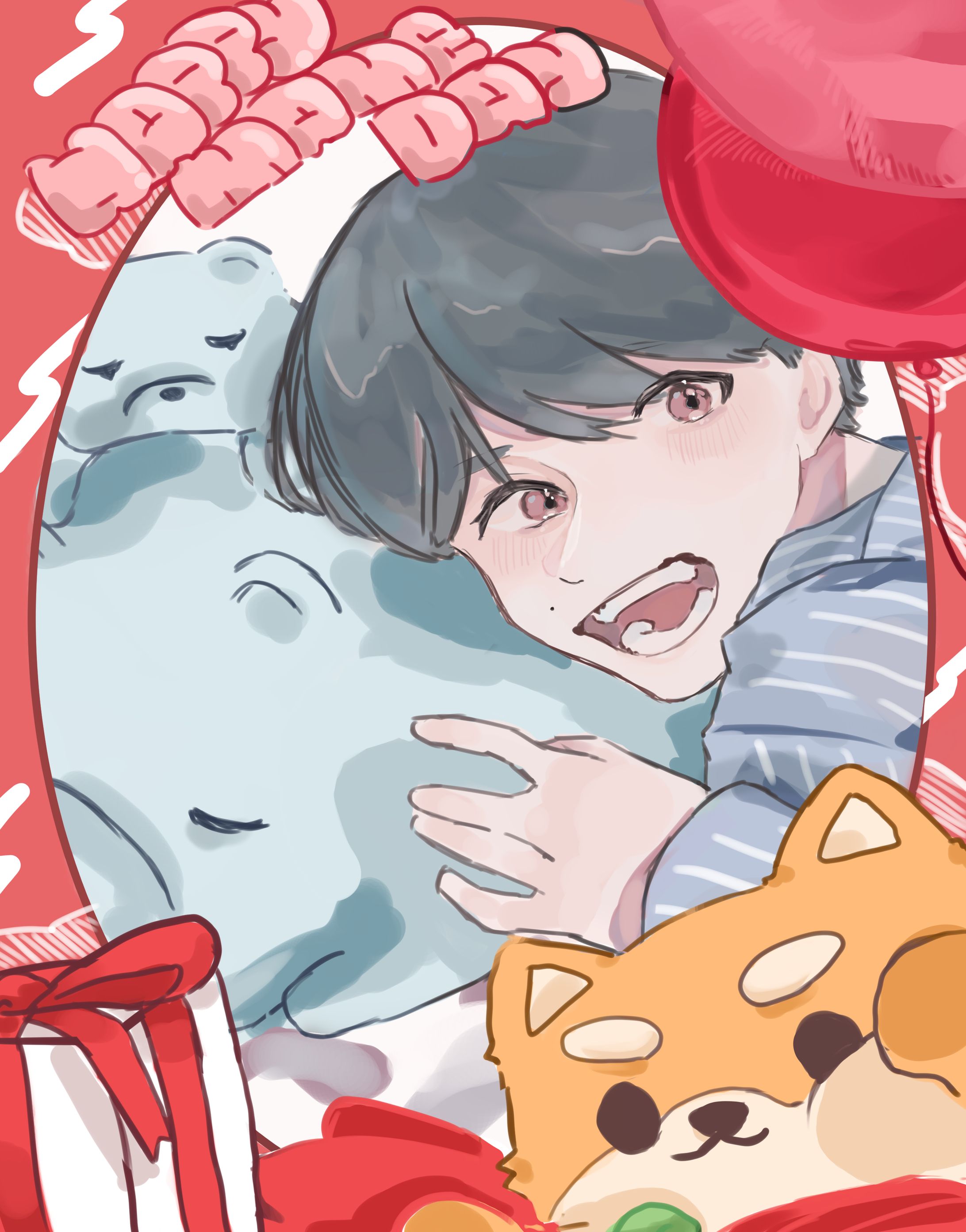 fanart  mame誕生日-1