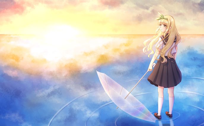 雨き声残響 歌ってみた動画用イラスト