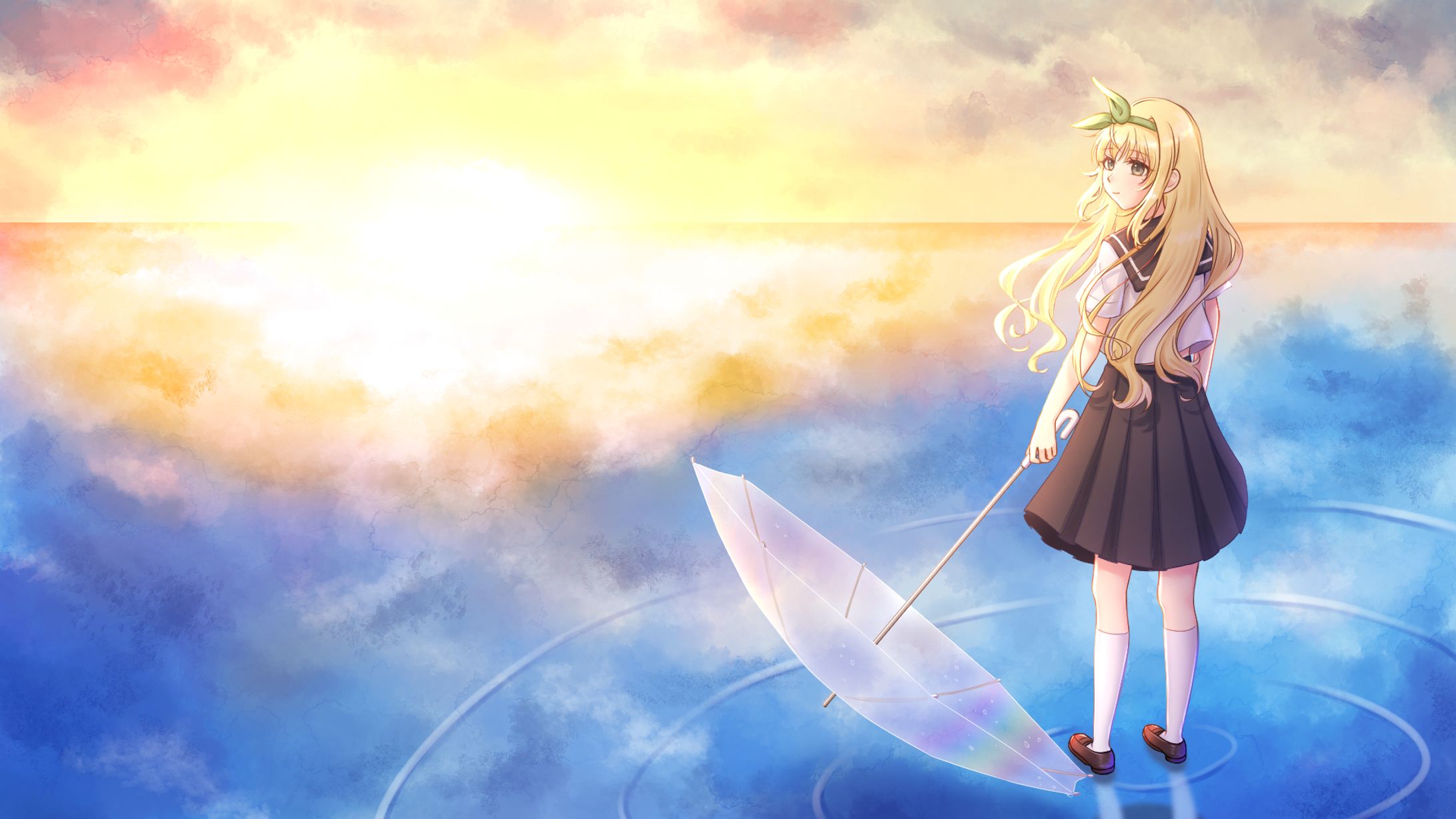 雨き声残響 歌ってみた動画用イラスト-1