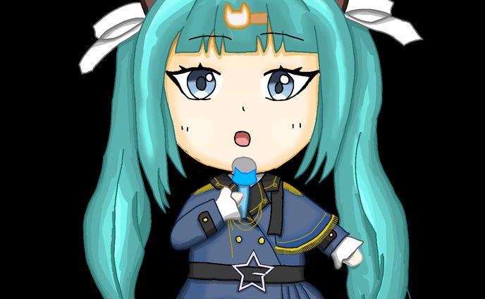 ミニキャラ　アイドル衣装