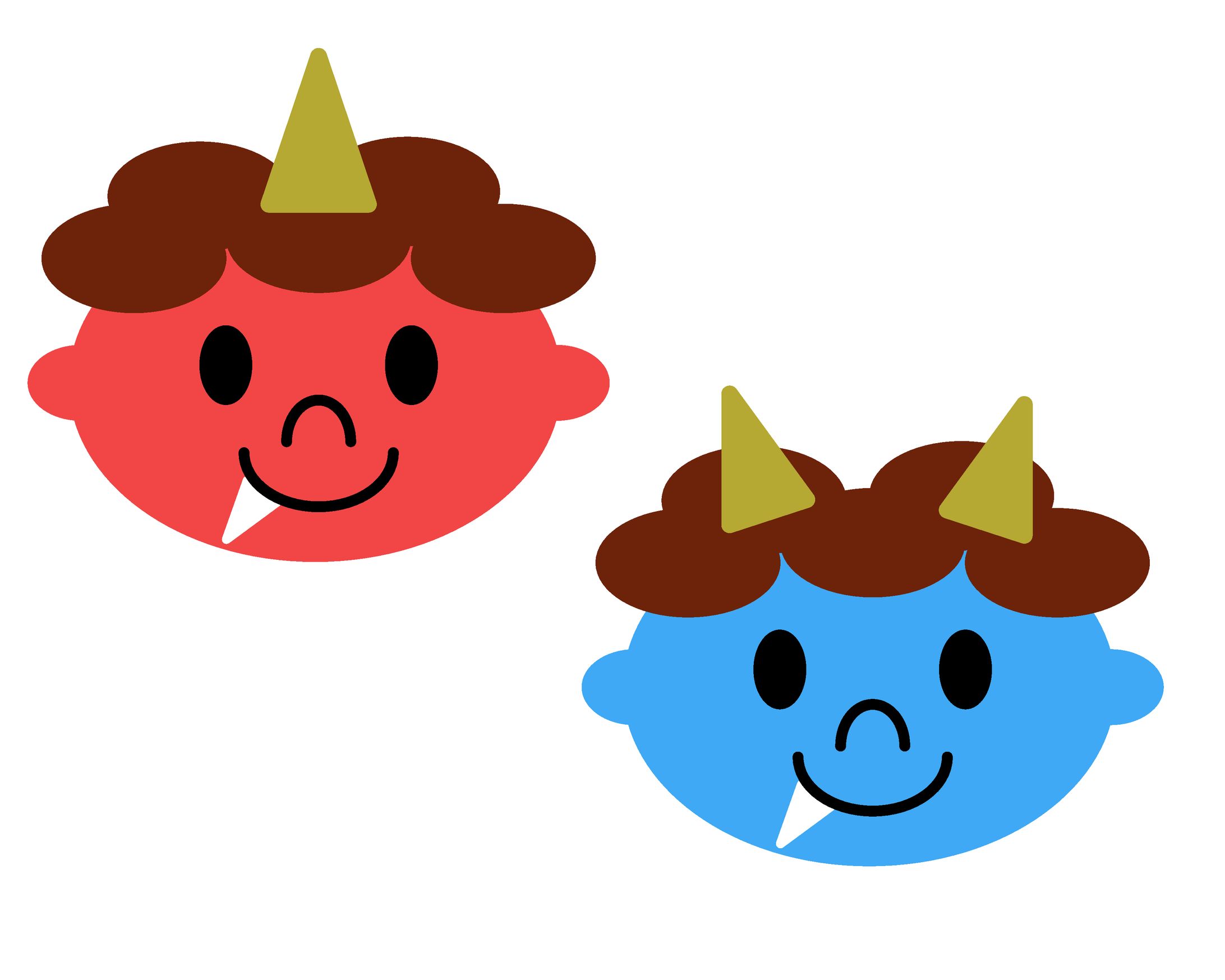 節分イラストセット-1