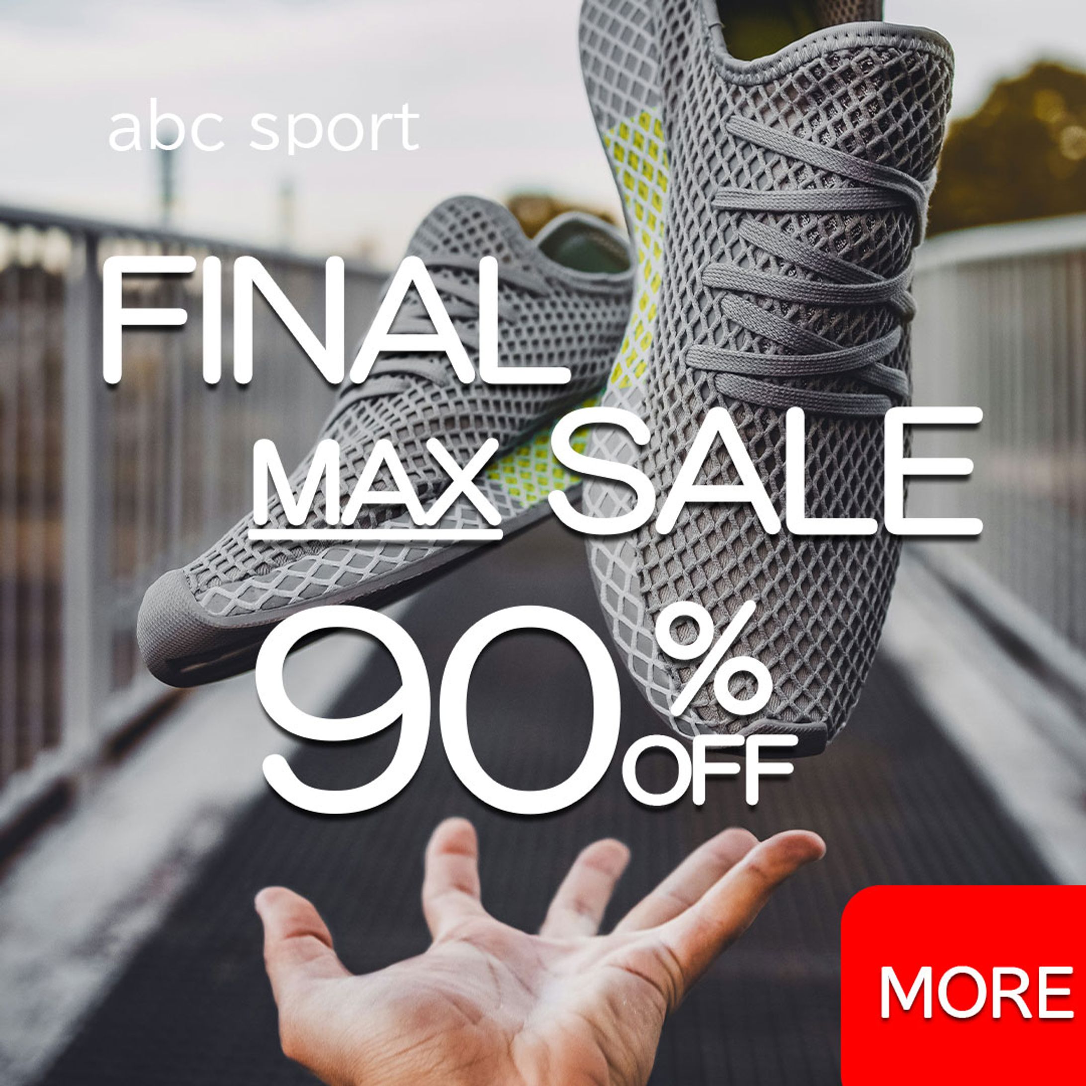 スポーツブランドのセール告知バナー-1