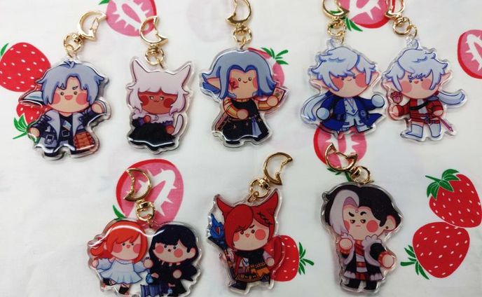 FFXIV Chibi Charms