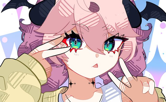 vtuber、pixel art