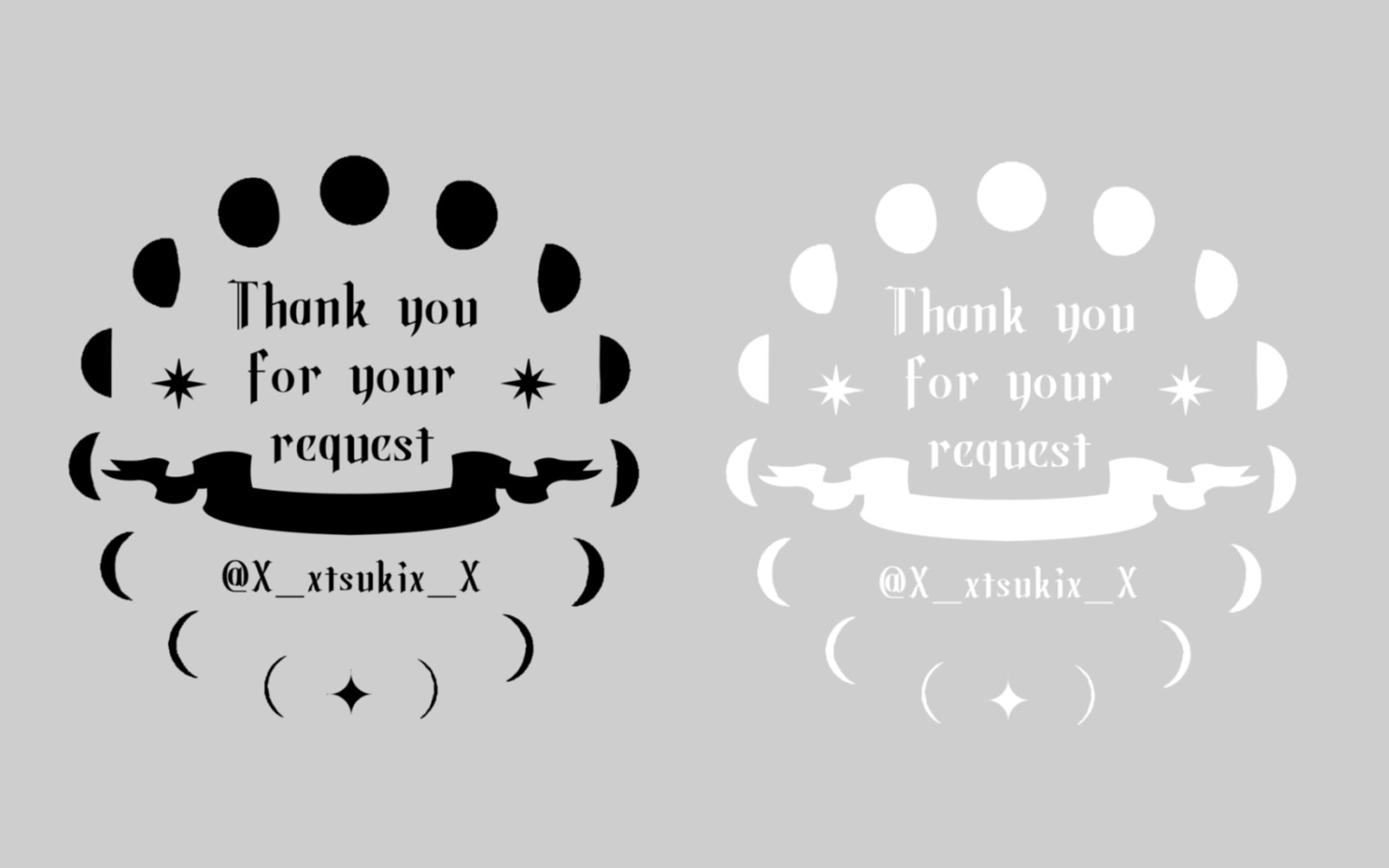 祝く月様/サインロゴ-1