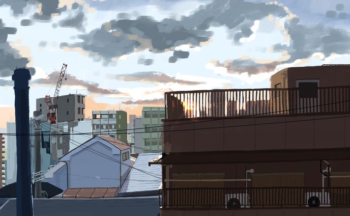 夕焼け