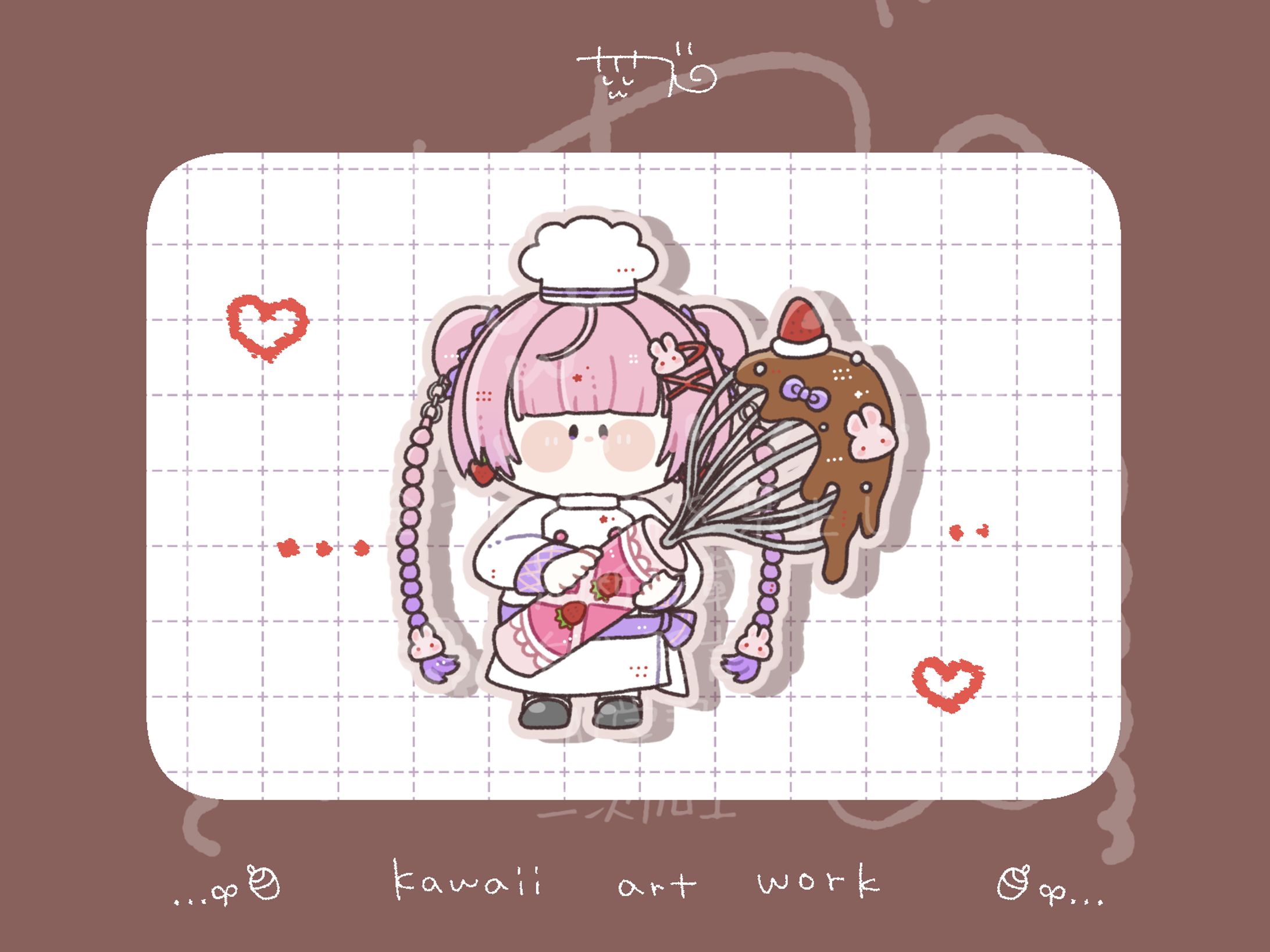 【ご依頼】量産SDイラスト/愛莉栖なの様-1