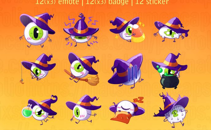Pre-made badges & emotes