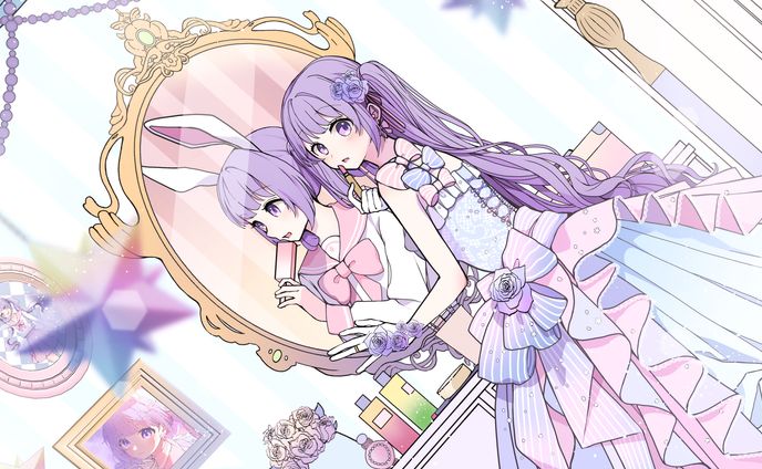17歳・推し変なんて許さない！　歌ってみた動画用イラストまとめ2枚