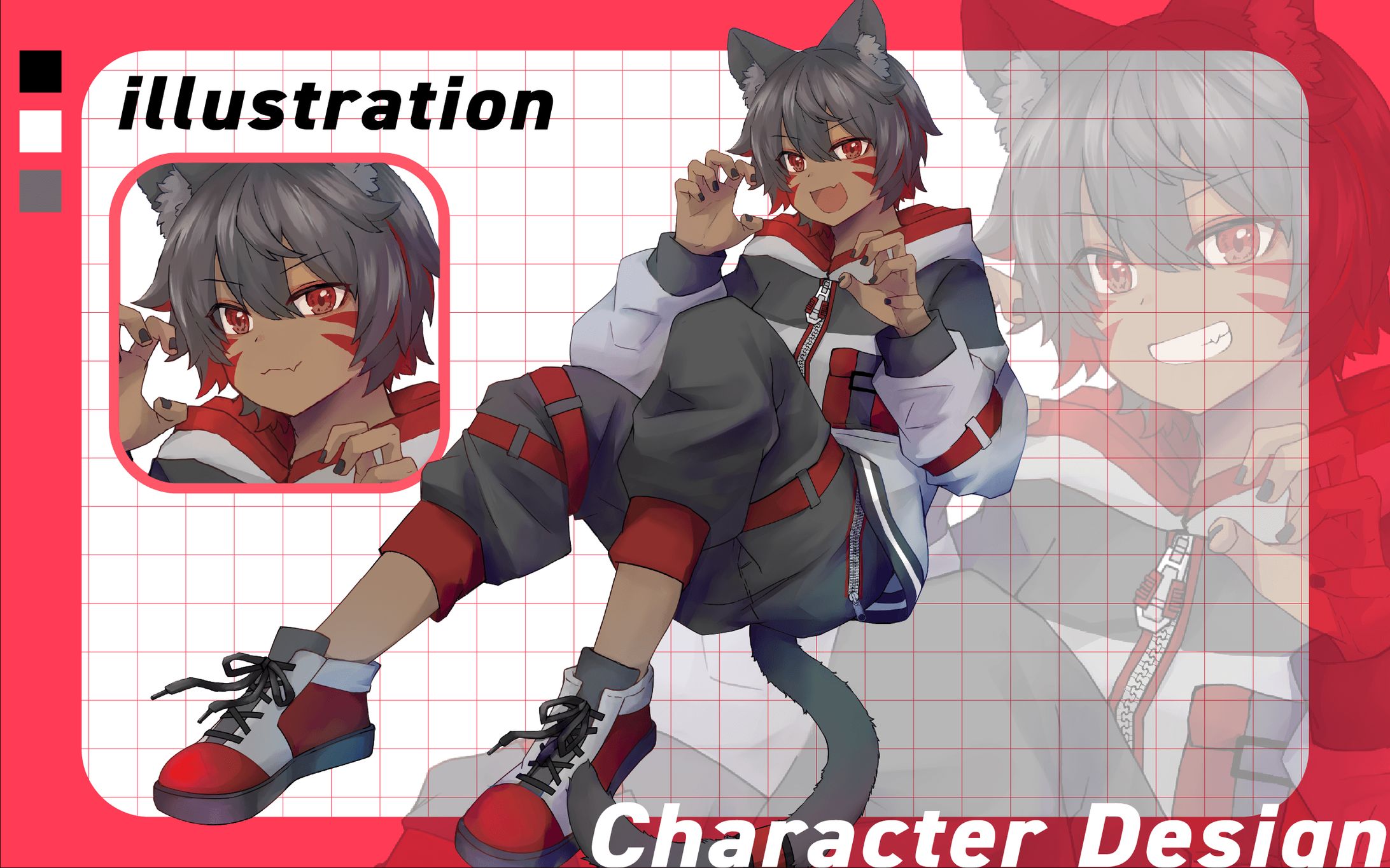 ハルメリィさま　オリジナルキャラクターデザイン+KV作成-1