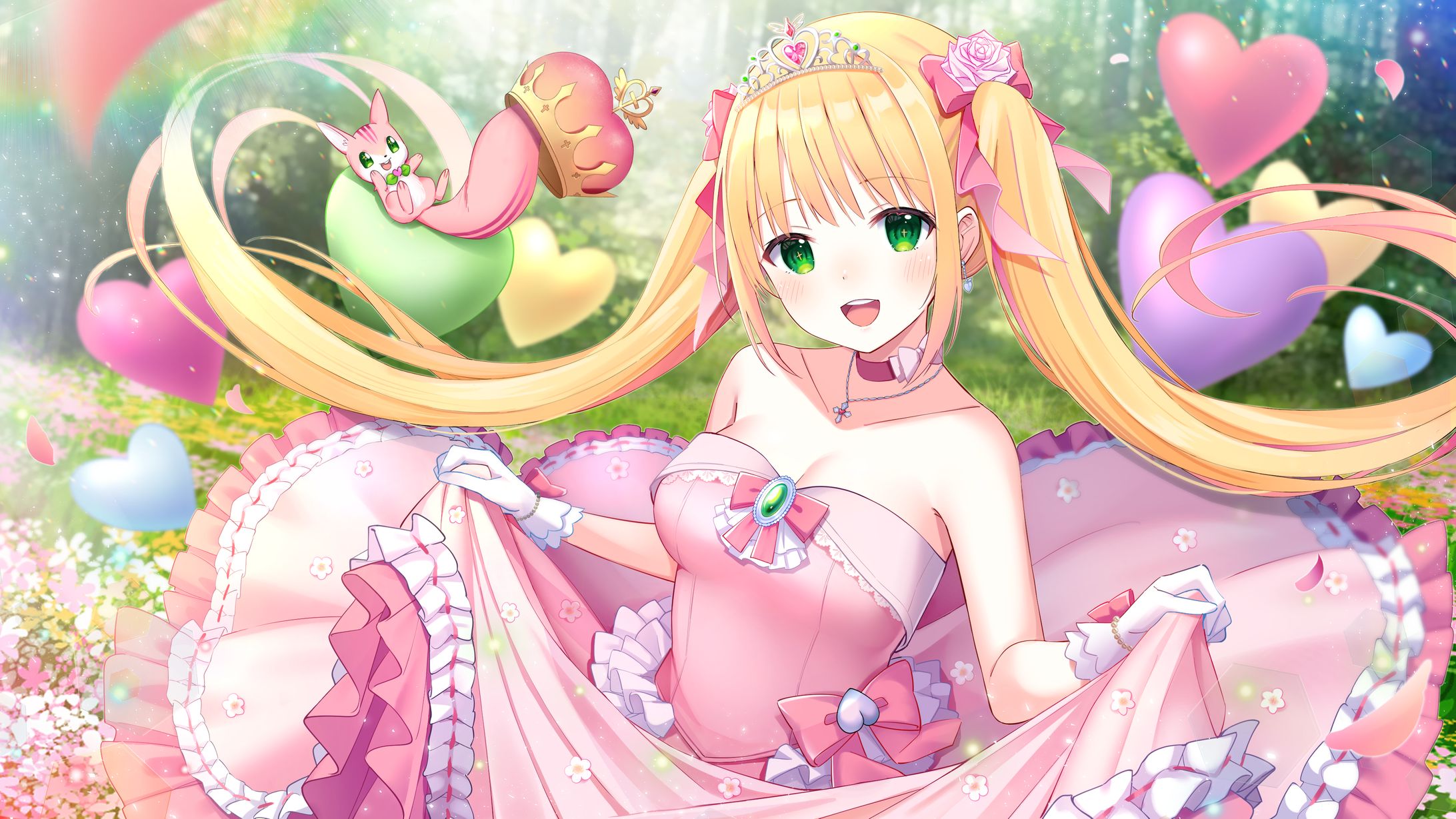 【お仕事】憩居ももあ壁紙イラスト-1