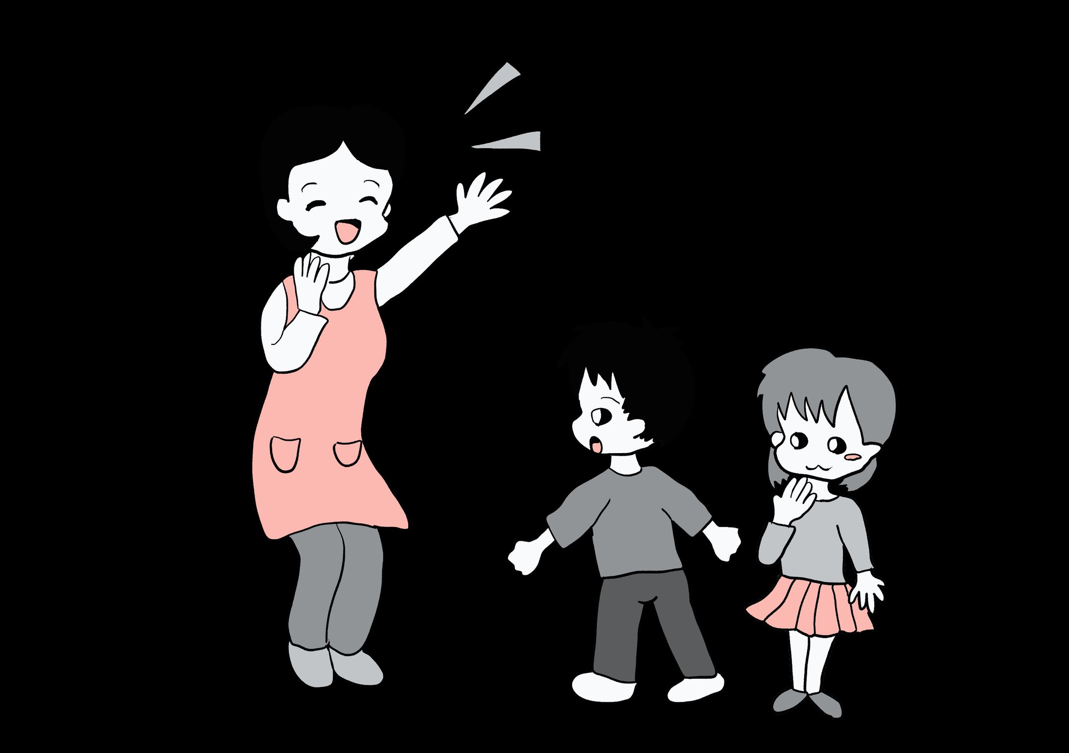 保育イラストサンプル1の1-1