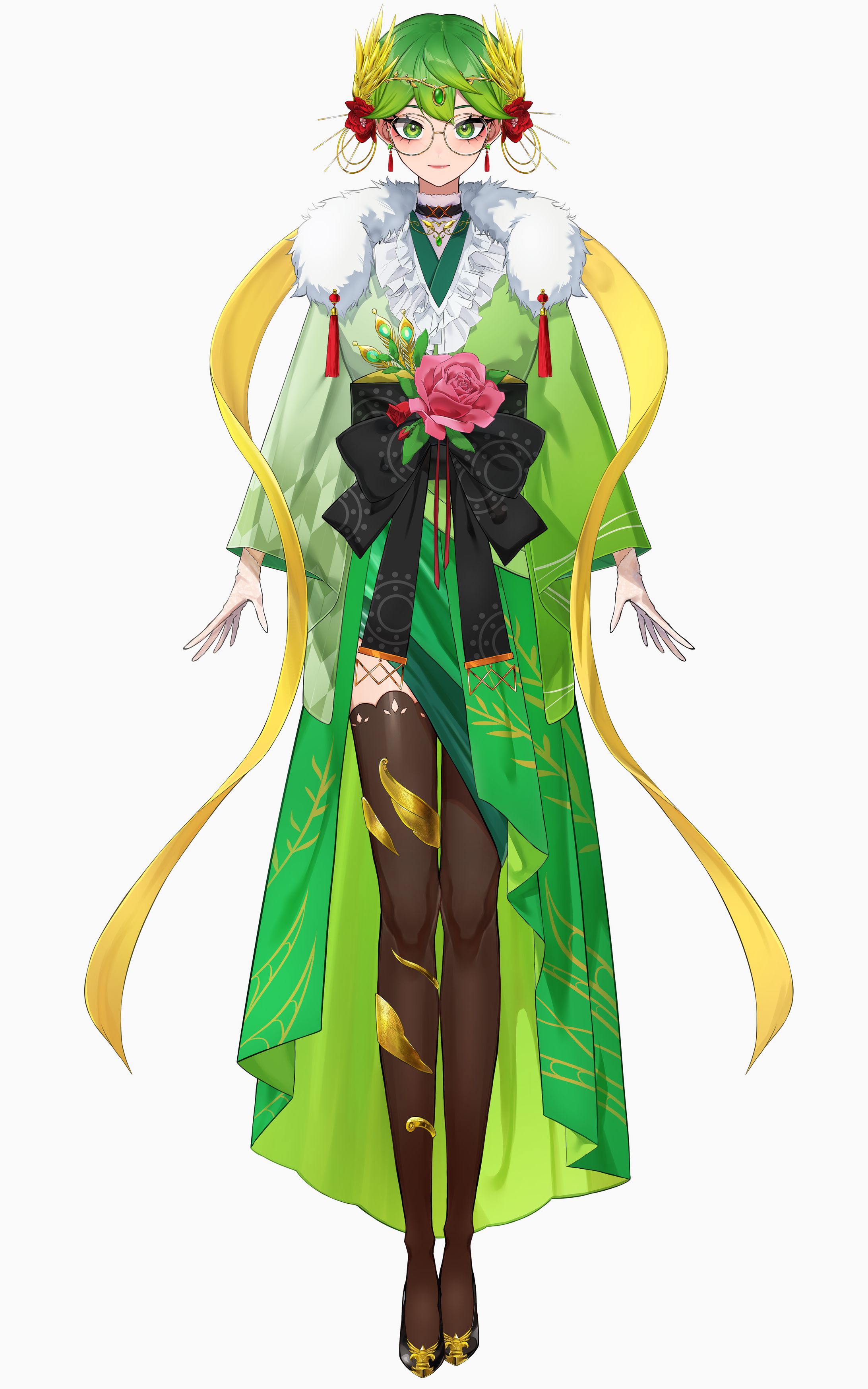 天福もだん Live2Dイラスト/キャラクターデザイン-1