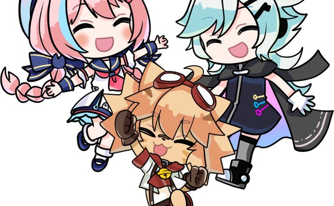 Vketちびキャラのイラスト