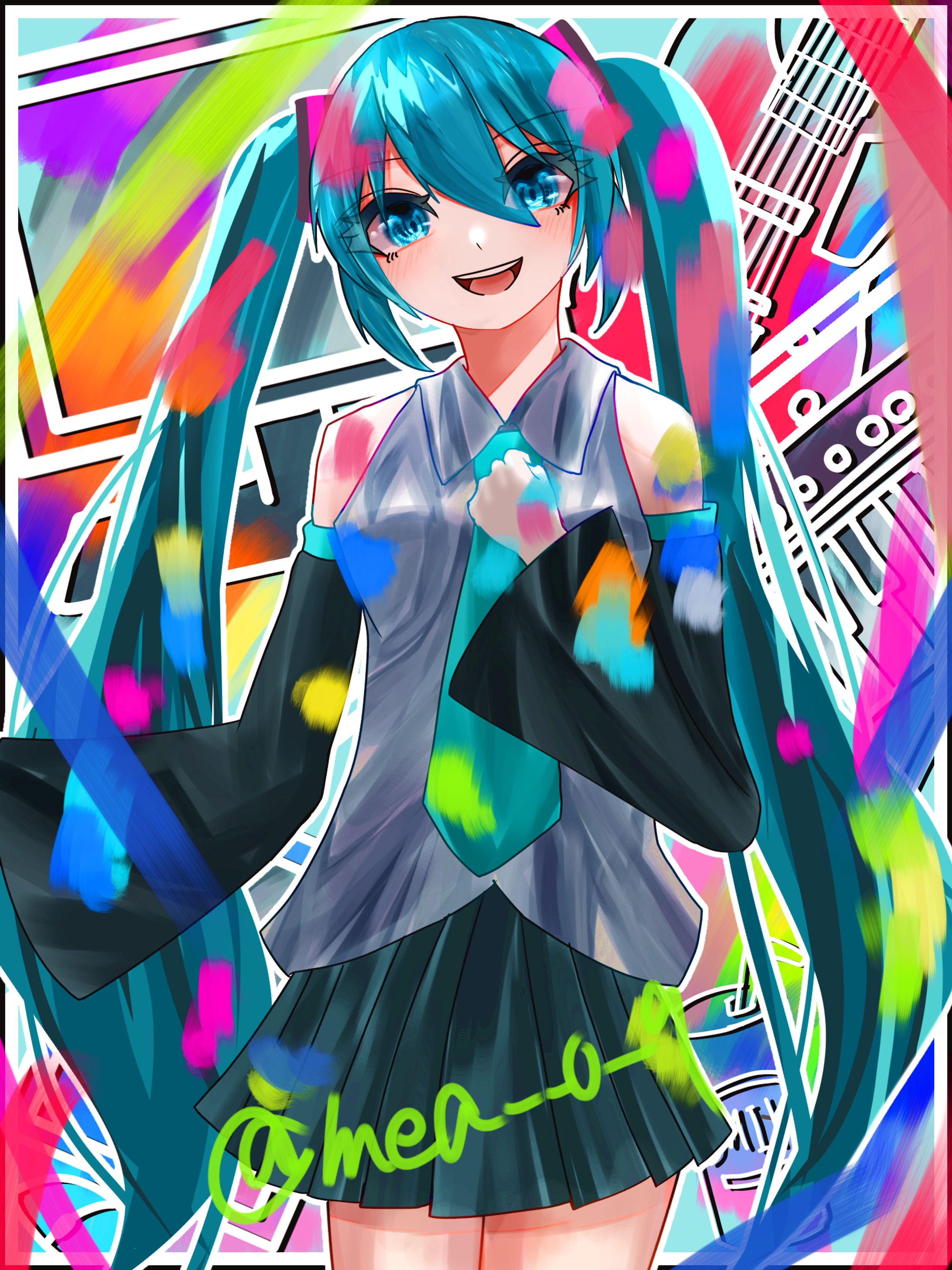 創作　初音ミク　二次創作-1