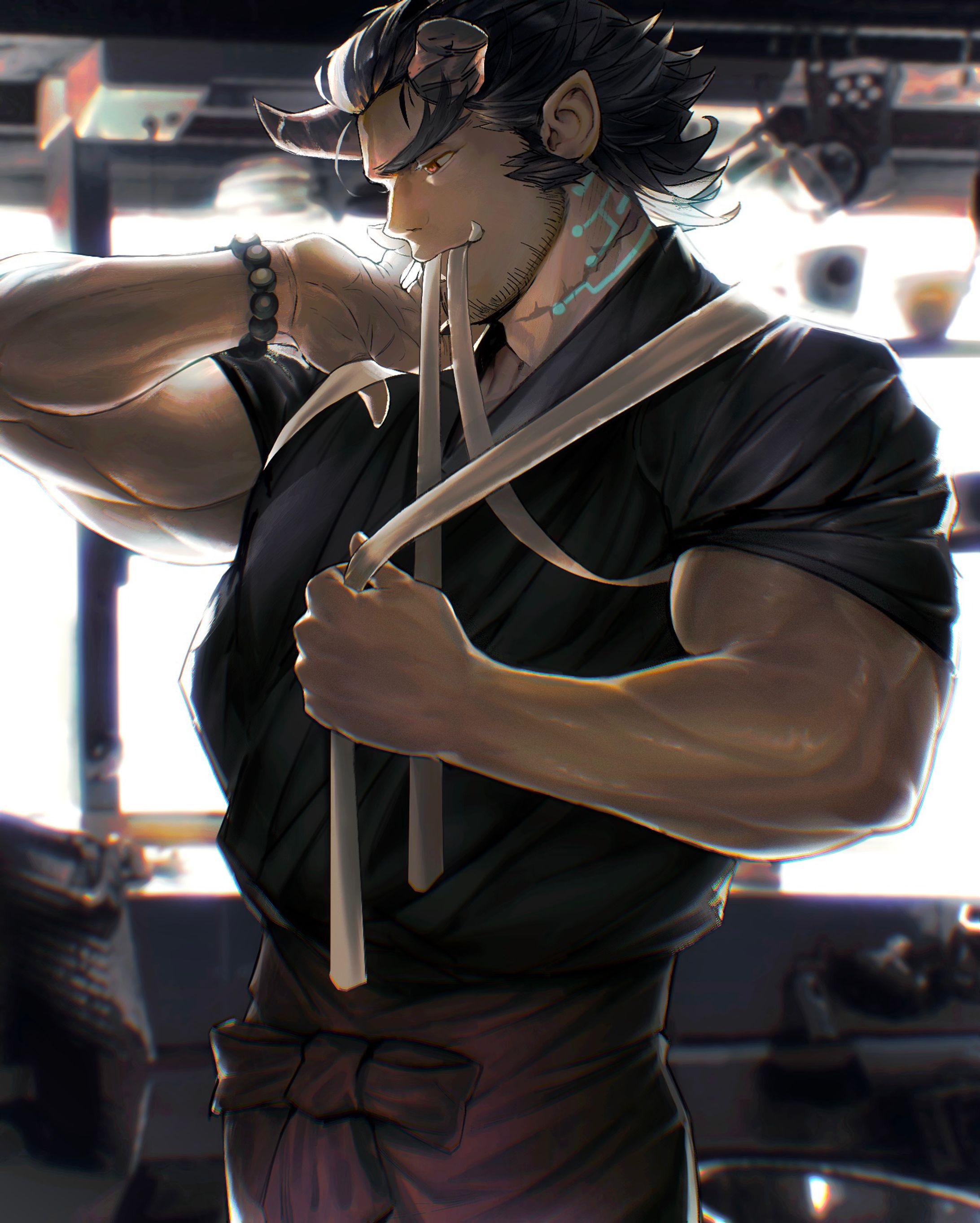 『タケマル先輩と朝』東京放課後サモナーズ-1