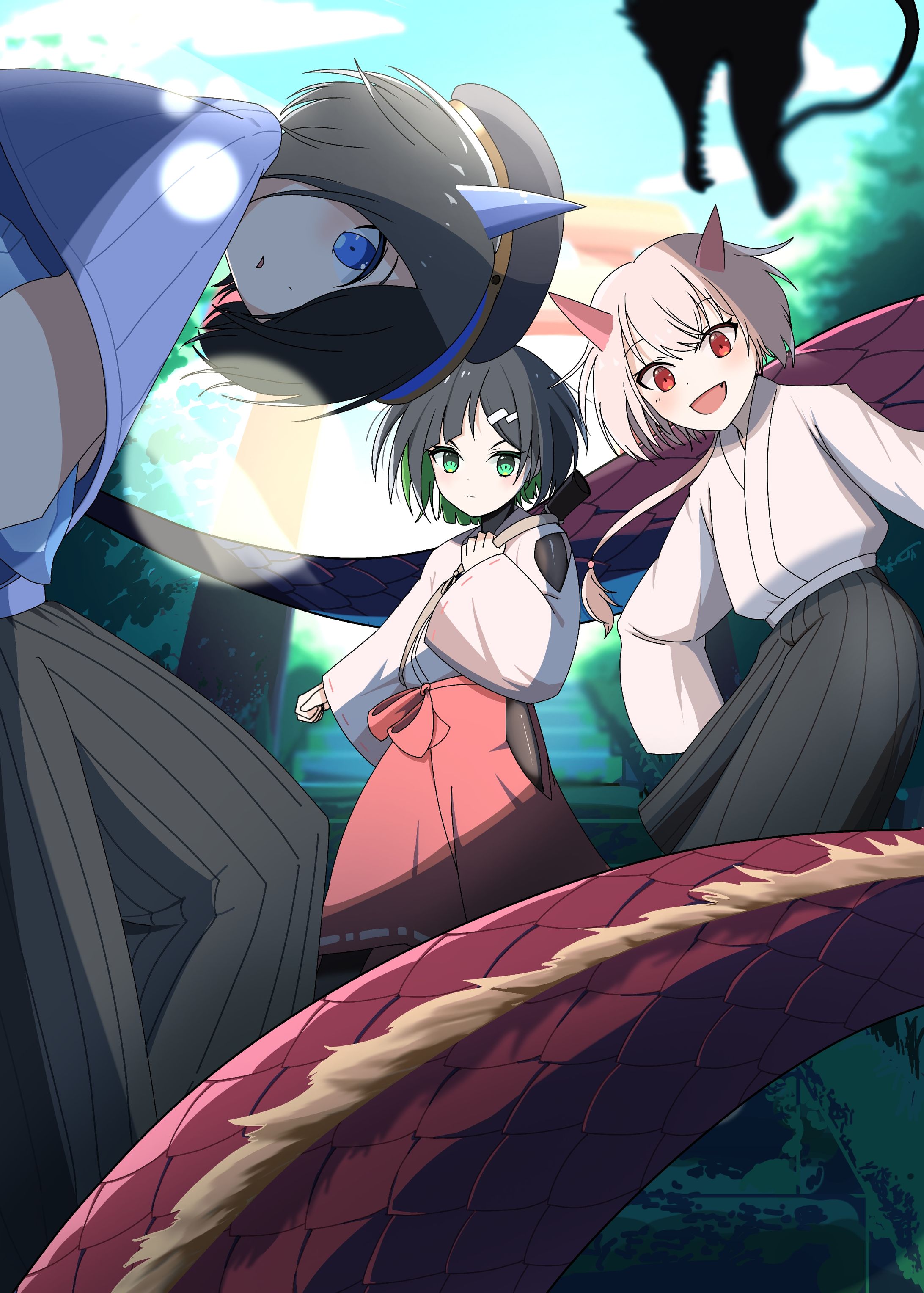 自作小説　山頂のフレンズ　表紙-1