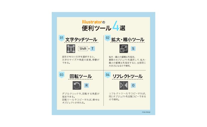 Illustratorの便利ツール
