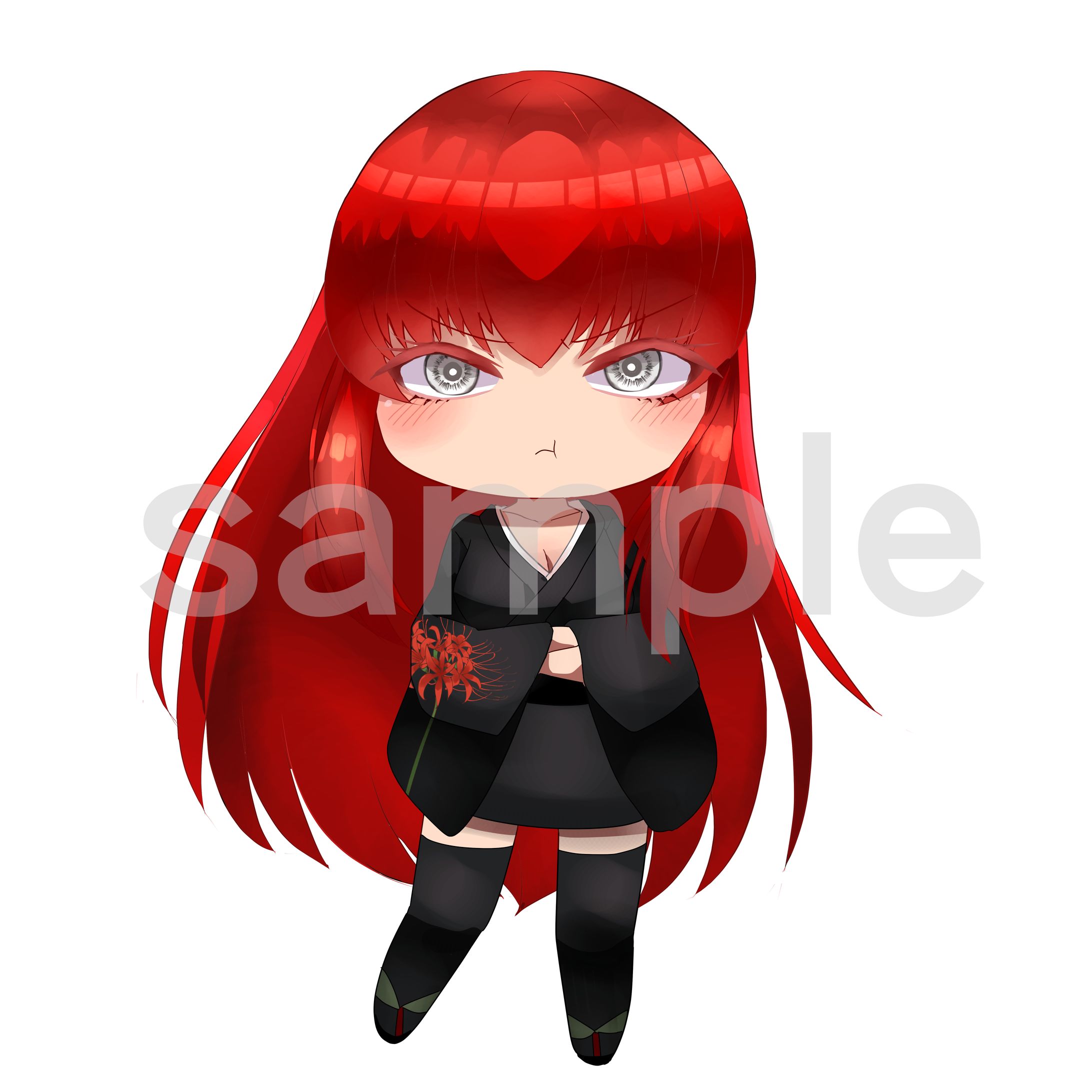 ディフォルメキャラ　絵柄美麗-1