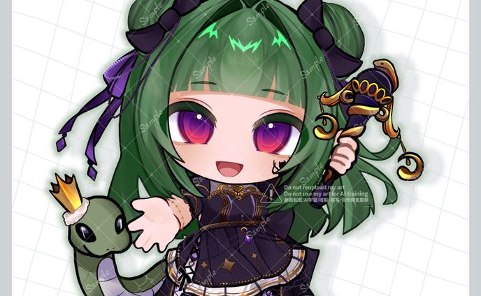 【ご依頼】デフォルメイラスト
