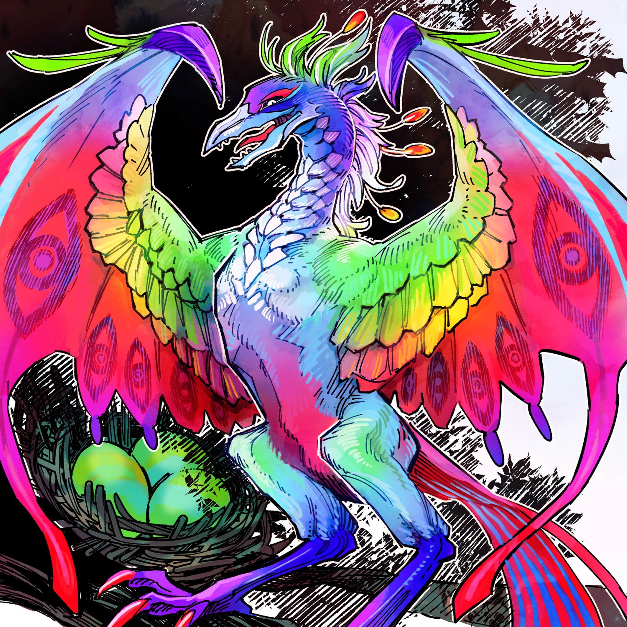 TCG風イラスト-1