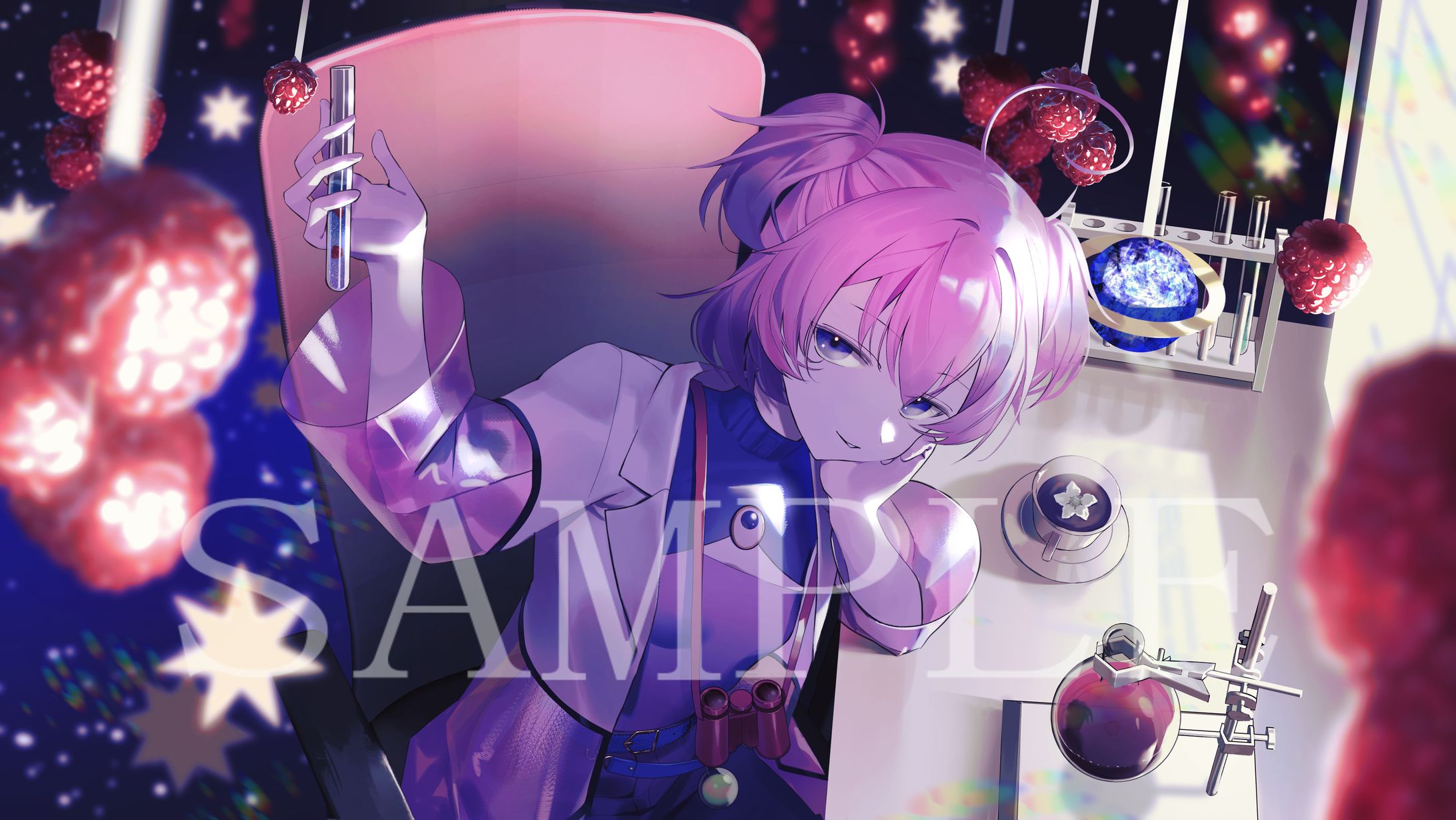 【個人様】小夜戸しづ様 誕生日イラスト-1