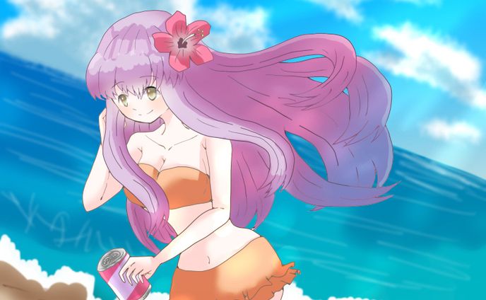 水着姿のトルタ