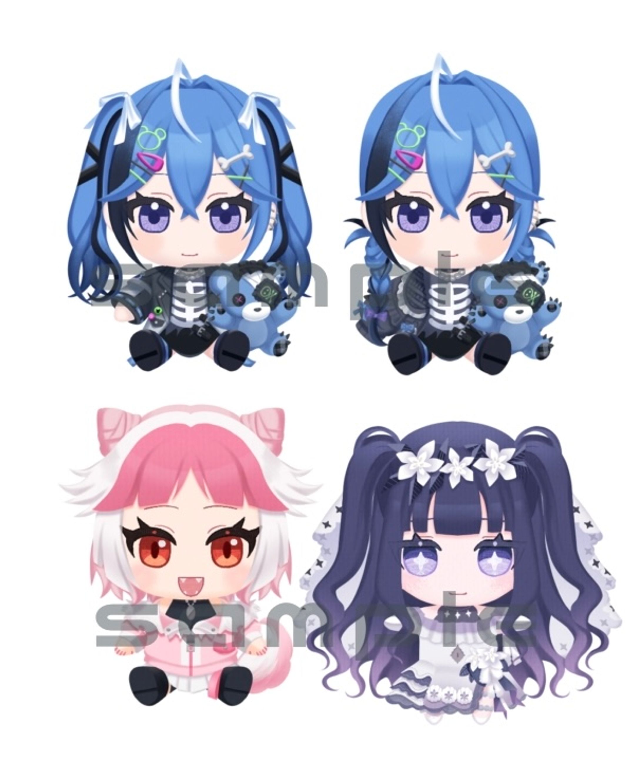 【有償依頼】ぬいぐるみ風イラスト-1