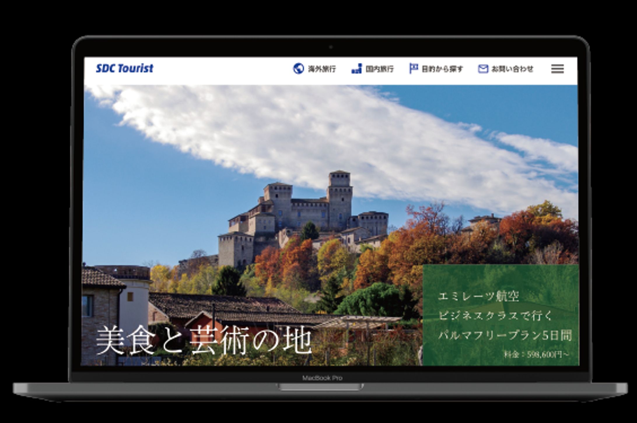 旅行サイトLP、バナー広告-1