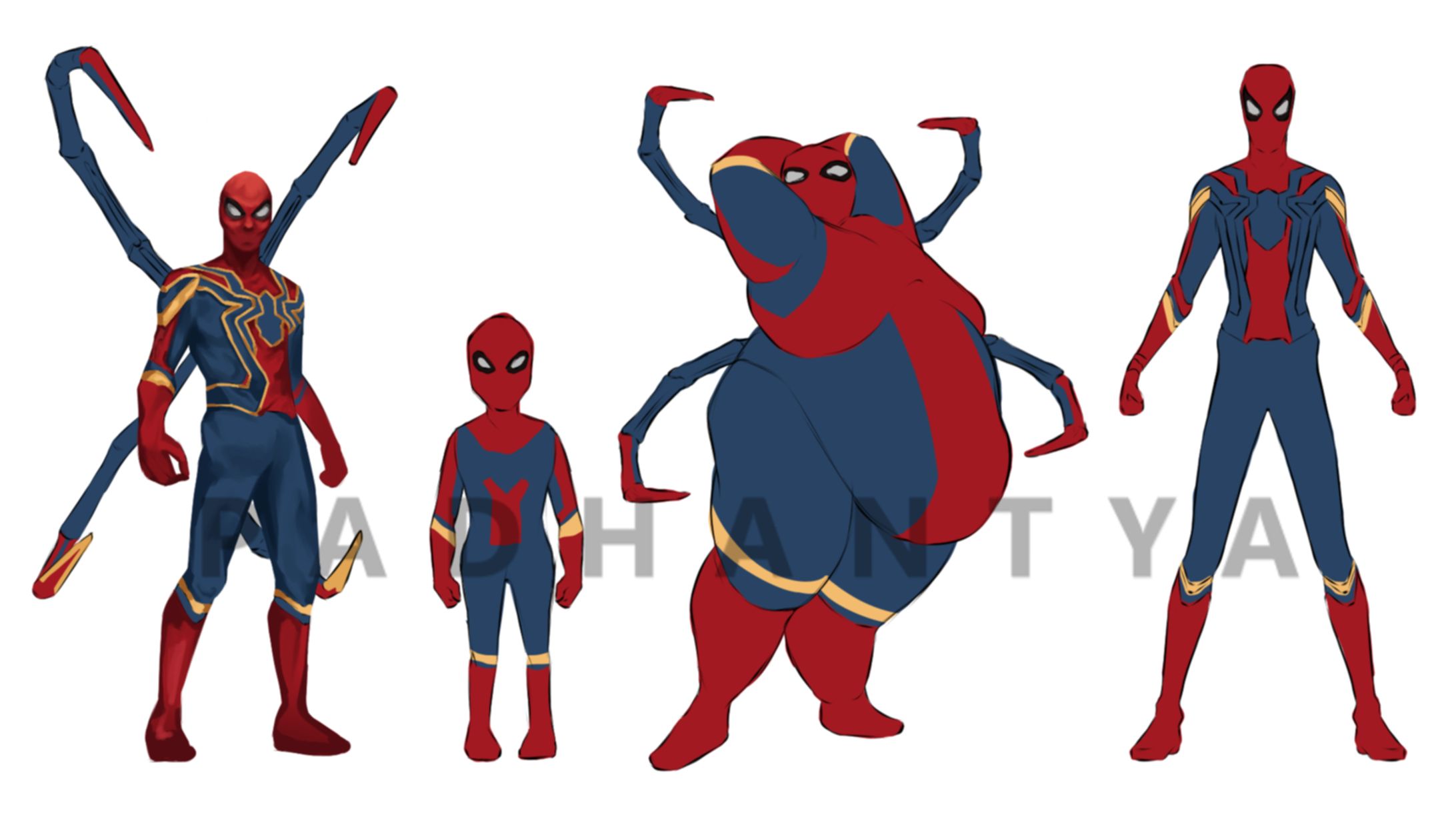 Spiderman Breakdown Character Design-1