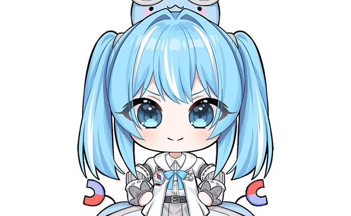 「STELLIVE」荒波子タビ　アクリルキーホルダーイラスト