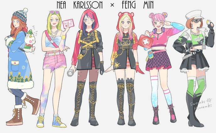 自主制作　版権イラスト