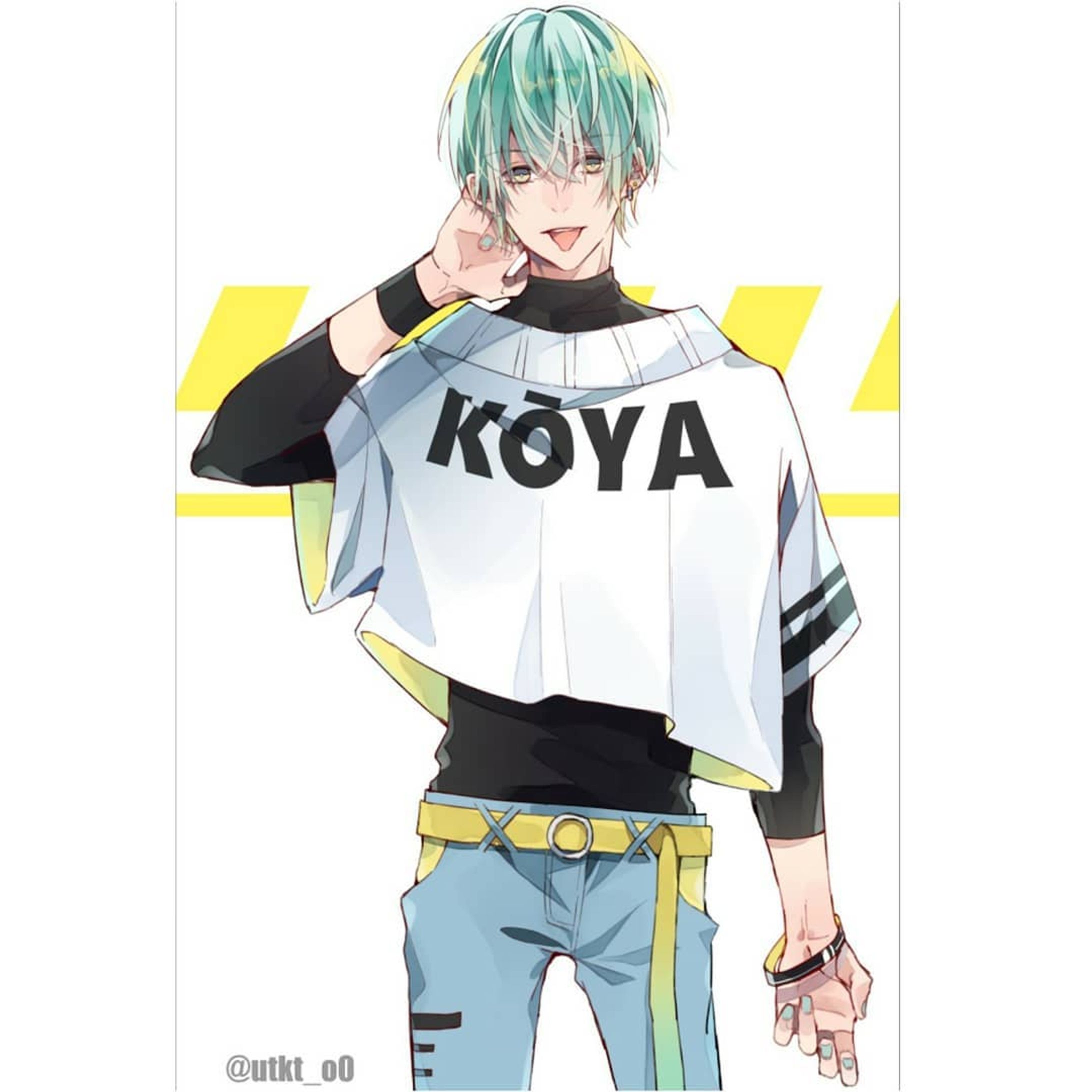 KŌYA 
#イラスト #イラストレーター #創作 #創作男子 #オリジナル #オリジナルキャラクター #painting #illustrations #illustrators #original #オリジナルキャラクター-1