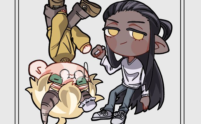 【自主制作】デフォルメキャラクター