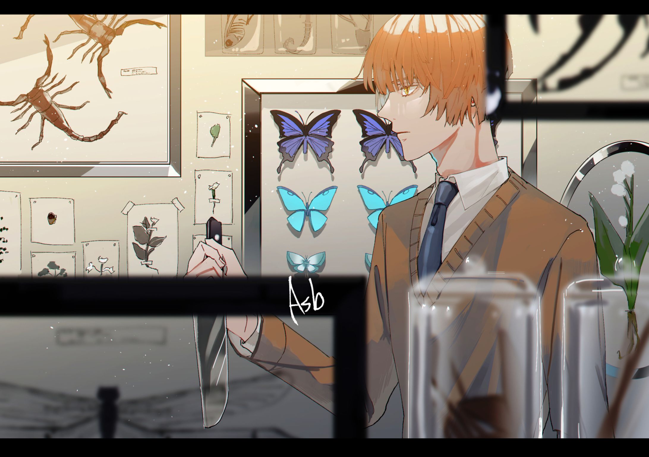 少年と標本部屋-1