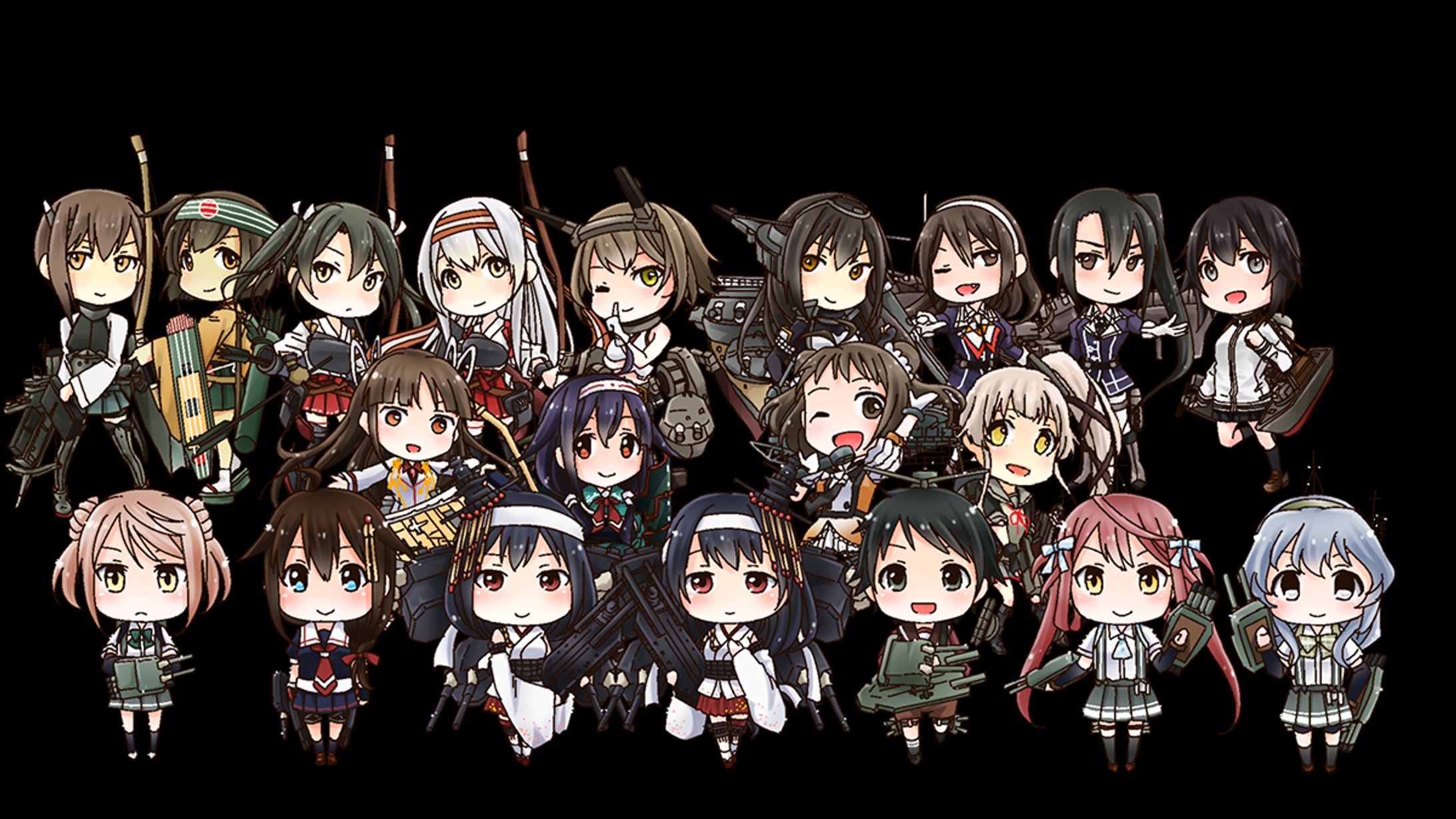 艦これ 西村艦隊SD+17夏イベ助っ人全セット-1