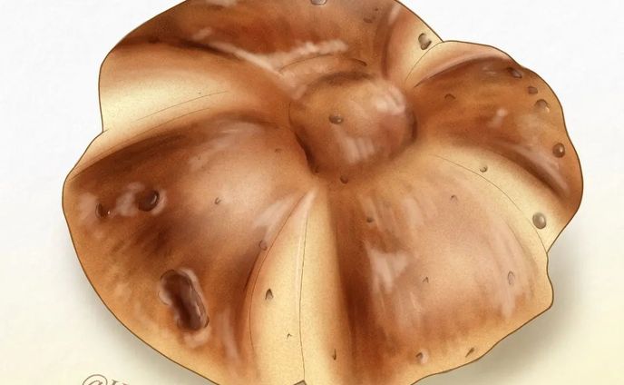 くるみパン。

#くるみパン　#walnutbread 　#食べ物イラスト 　#イラスト　#フードイラスト　#パンイラスト 　#foodieart #foodillust  #foodillustration  #bread  #artwork