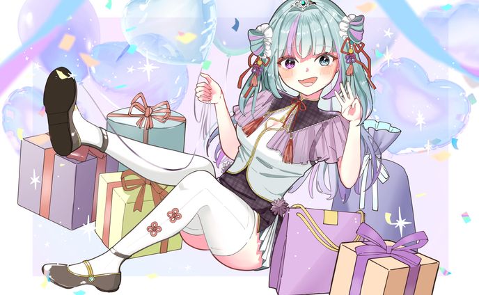 楼茅みなせ様　周年イラスト作成