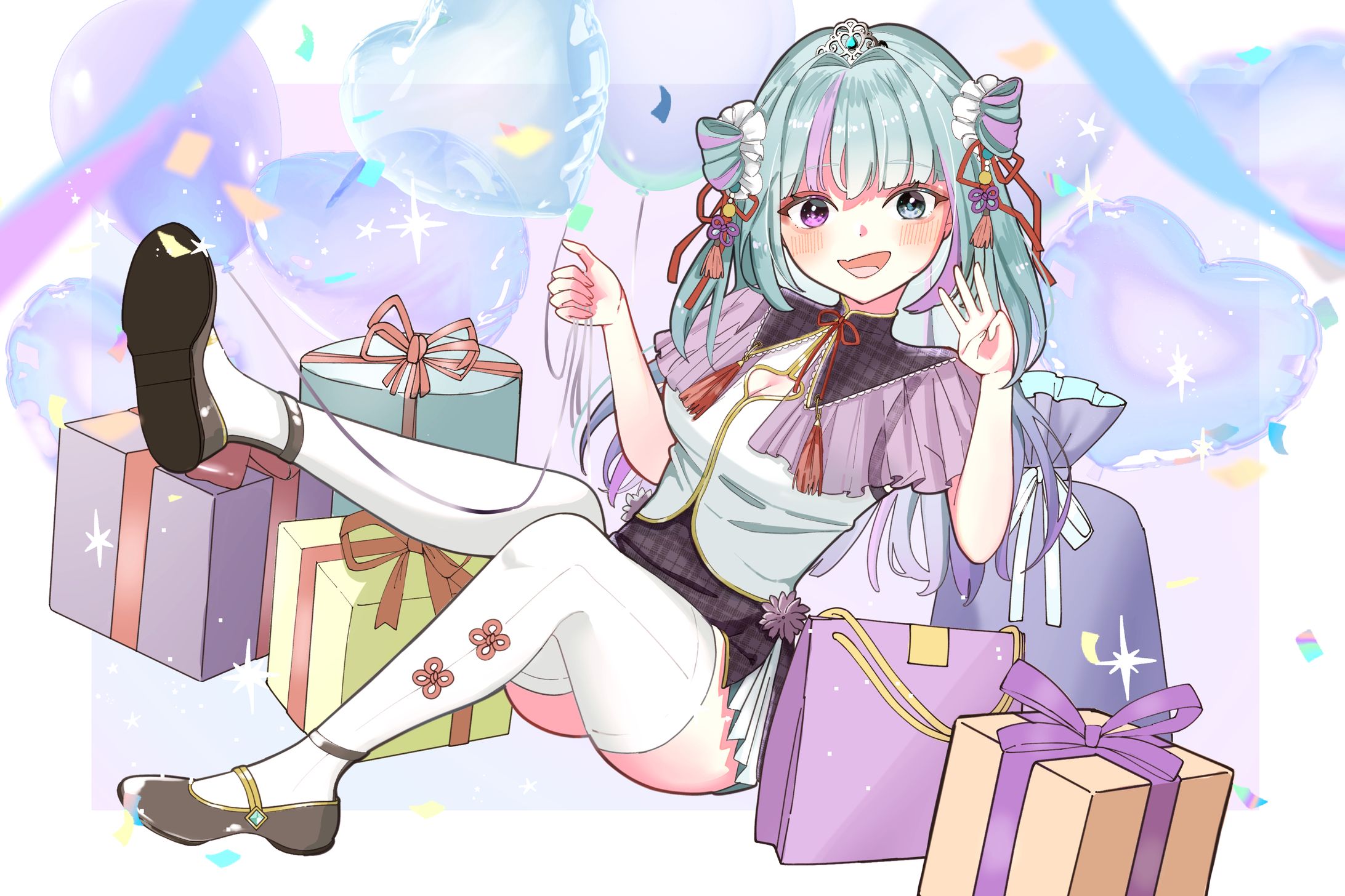 楼茅みなせ様　周年イラスト作成-1