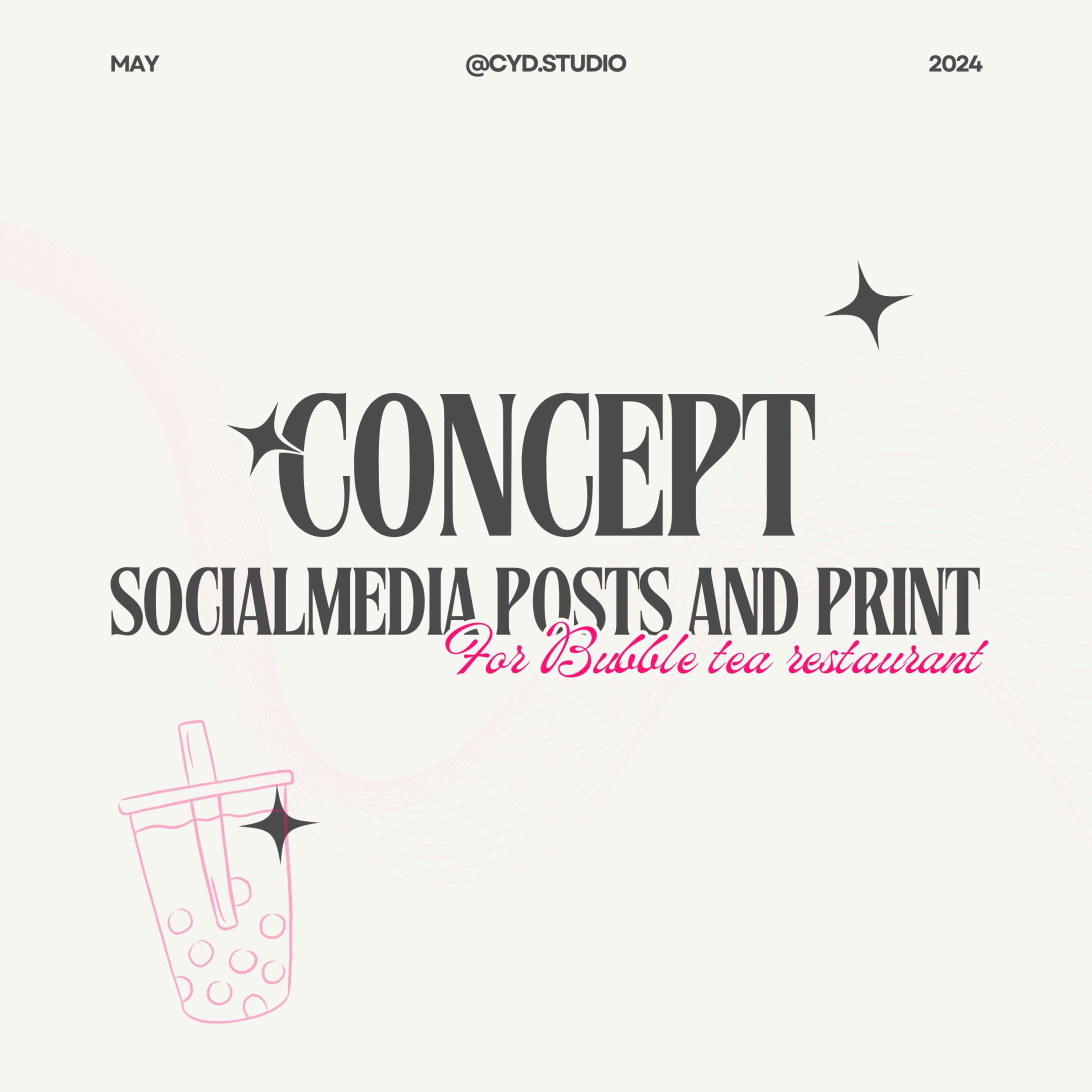 Concept for Bubble tea restaurant -1