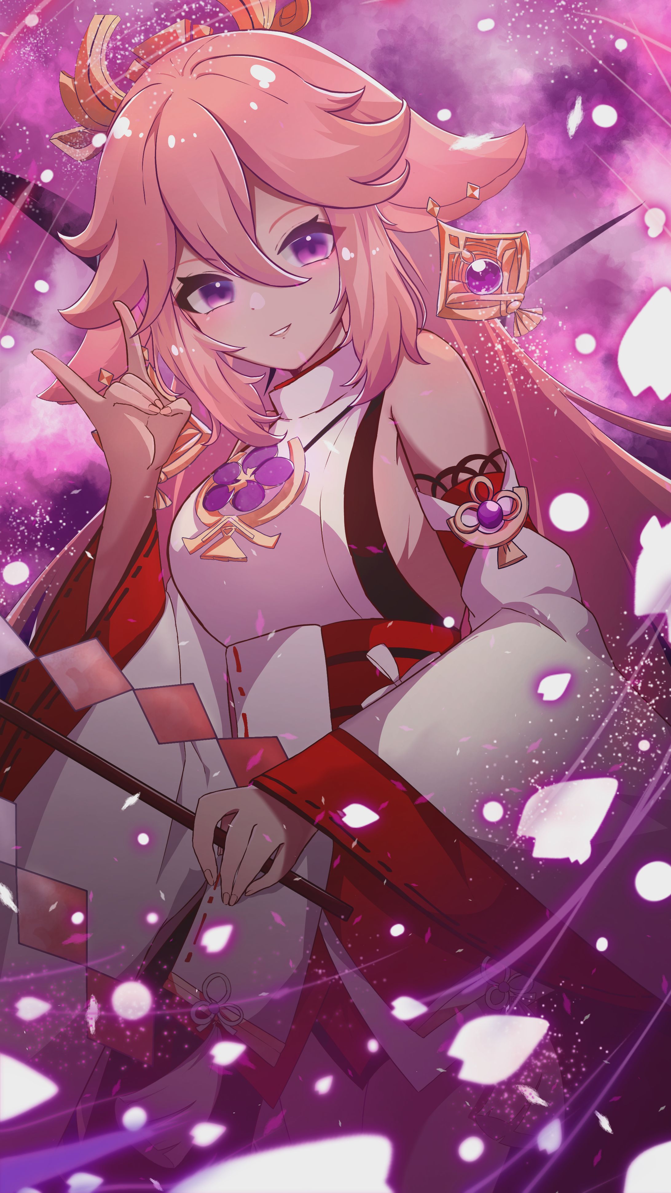 【二次創作】原神 八重 神子-1