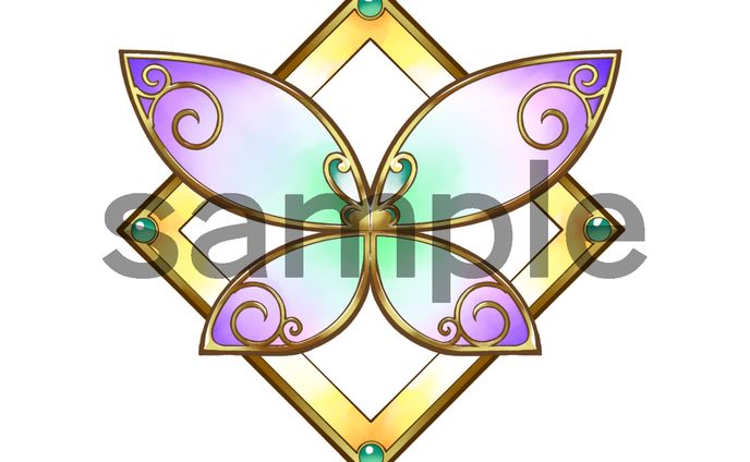 【デザイン】姓名鑑定士＜羽衣姫香耶＞ロゴマーク
