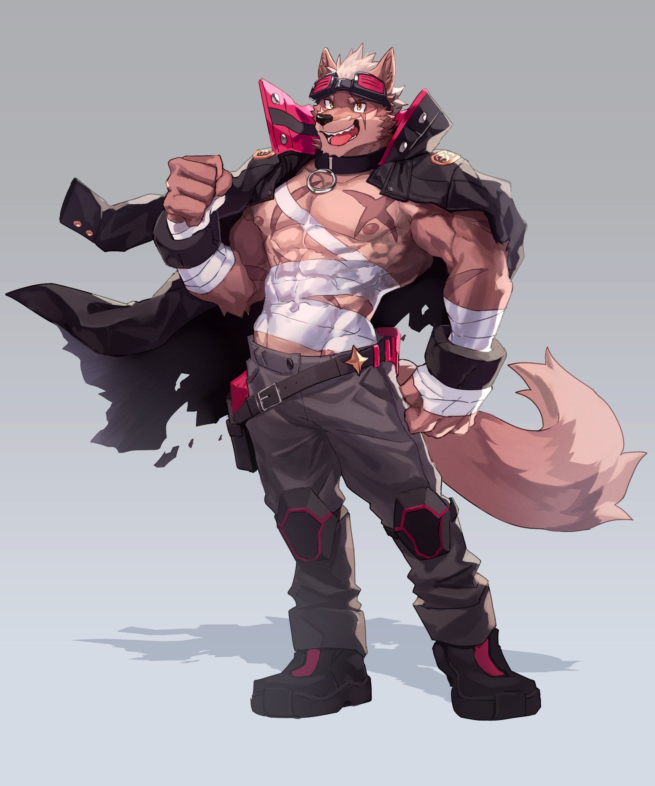 戦闘狂犬(立ち絵)-1