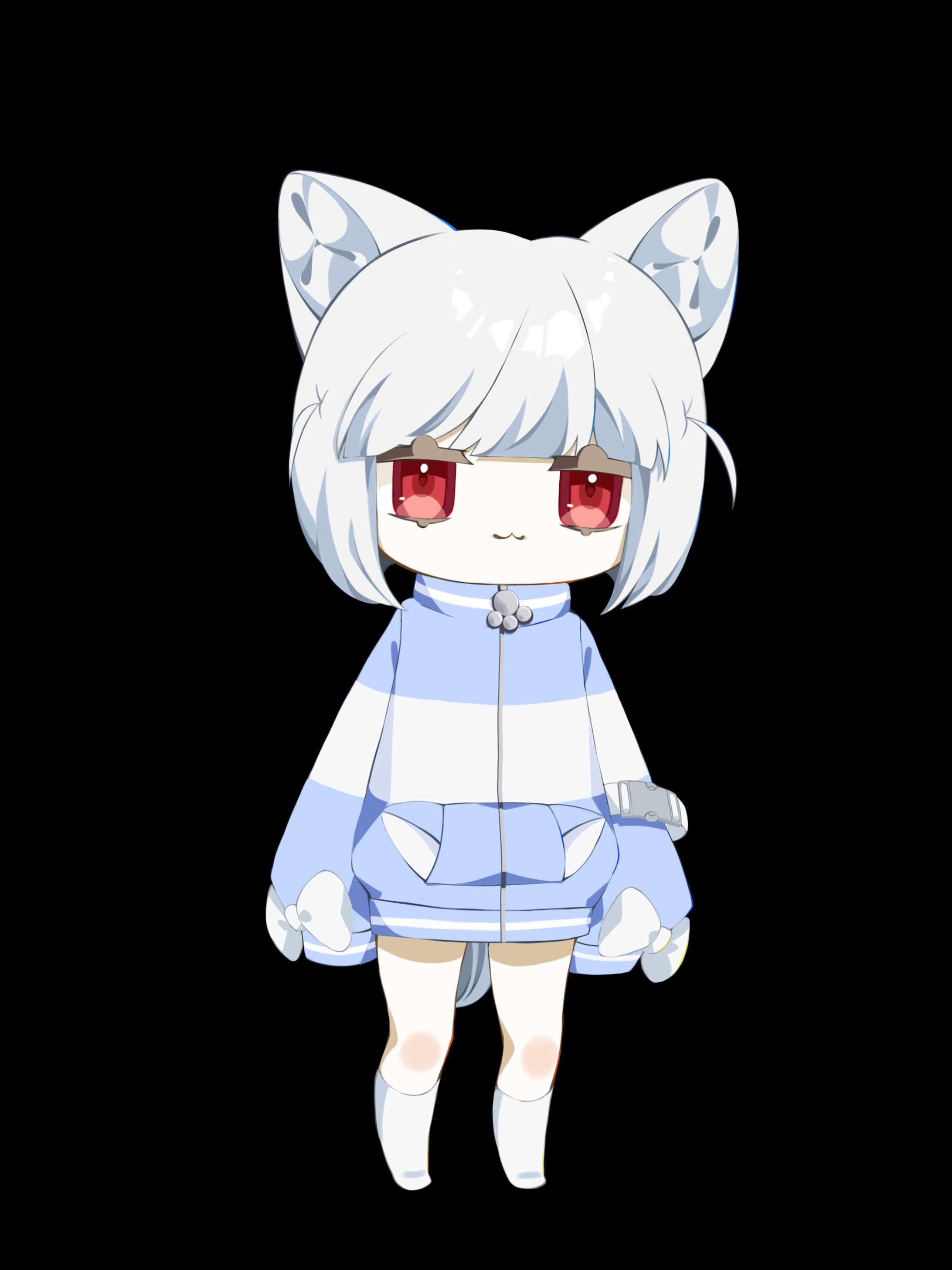 OCデフォルメキャラ厚塗り立ち絵-1