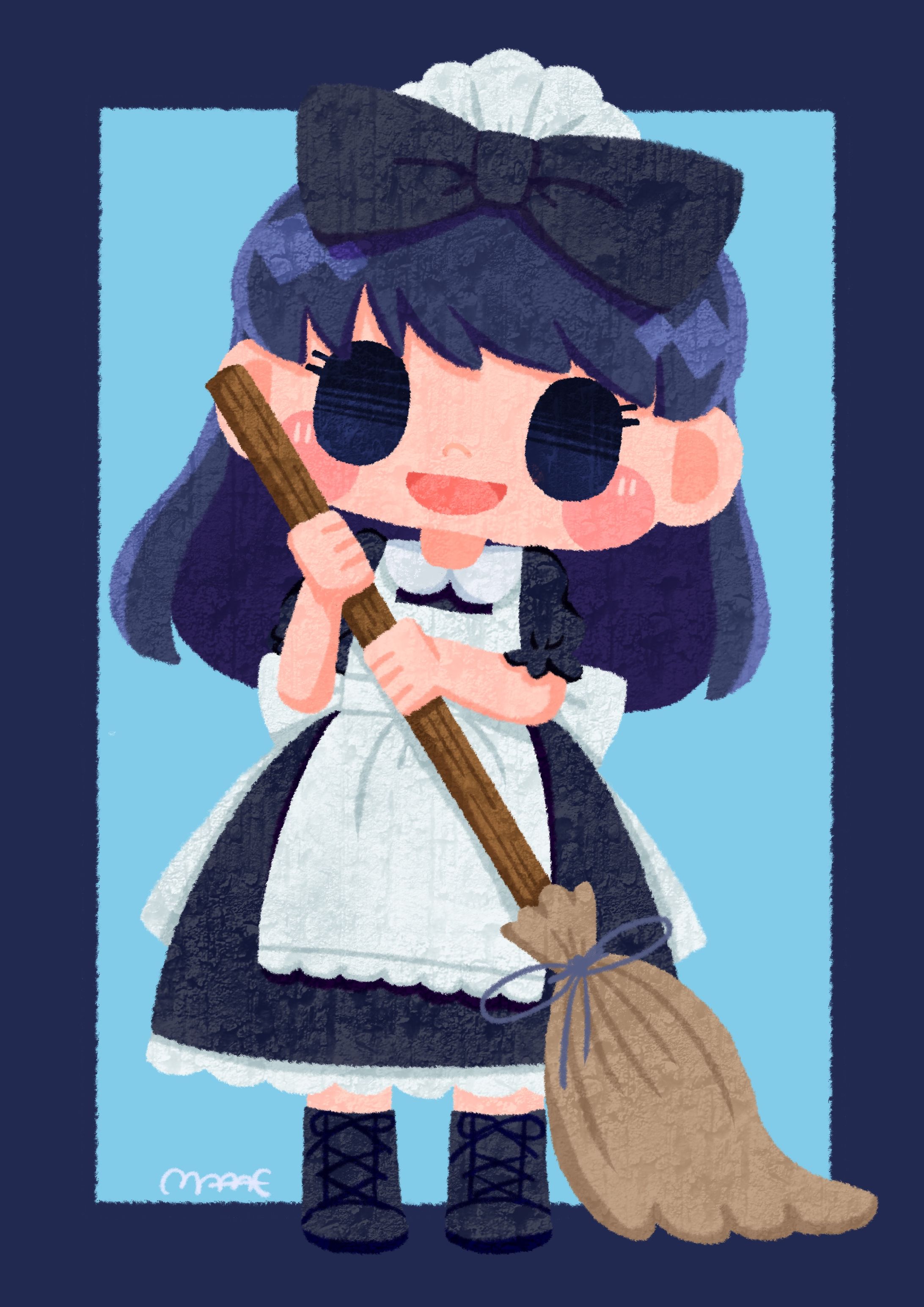 しっかり者のメイドさん-1