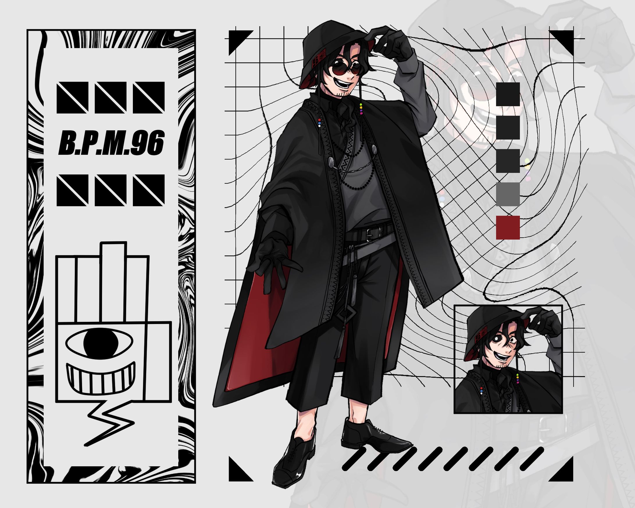 B.P.M.96&吟餓/支援立ち絵-1